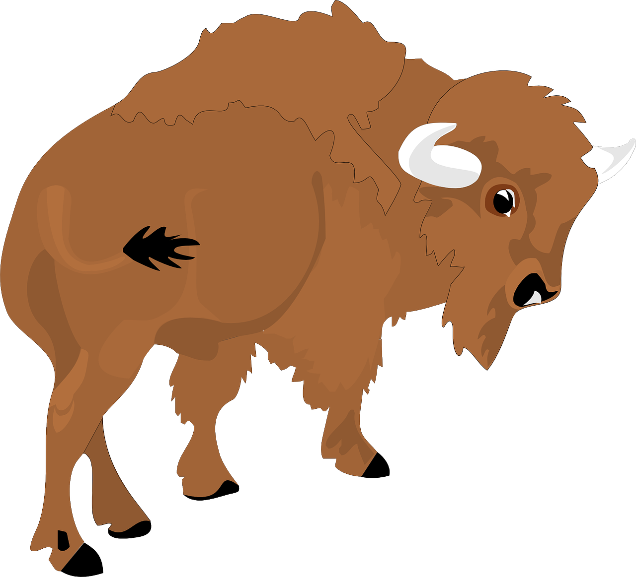 Free to Use & Public Domain Large Mammals Clip Art.