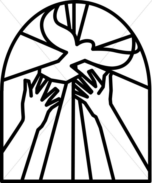 Religious Easter Clipart Black And White.