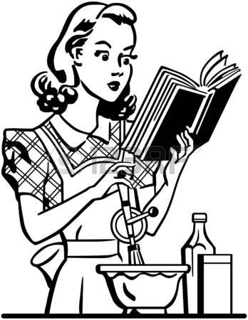 1,490 Retro Housewife Stock Illustrations, Cliparts And Royalty.