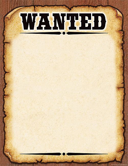 Free Printable Wanted Poster free printable wanted poster 29.