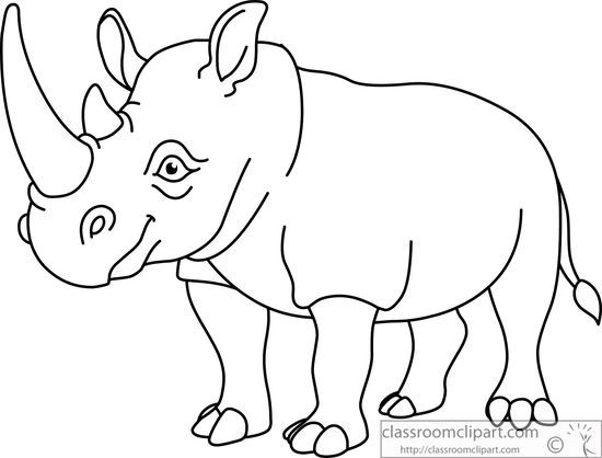 African Black And White Clipart #1.