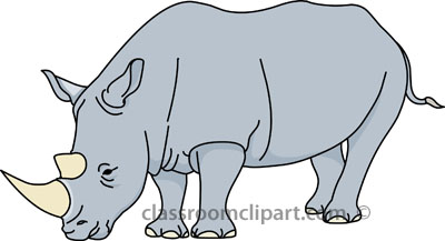 Rhinoceros Clipart & Rhinoceros Clip Art Images.