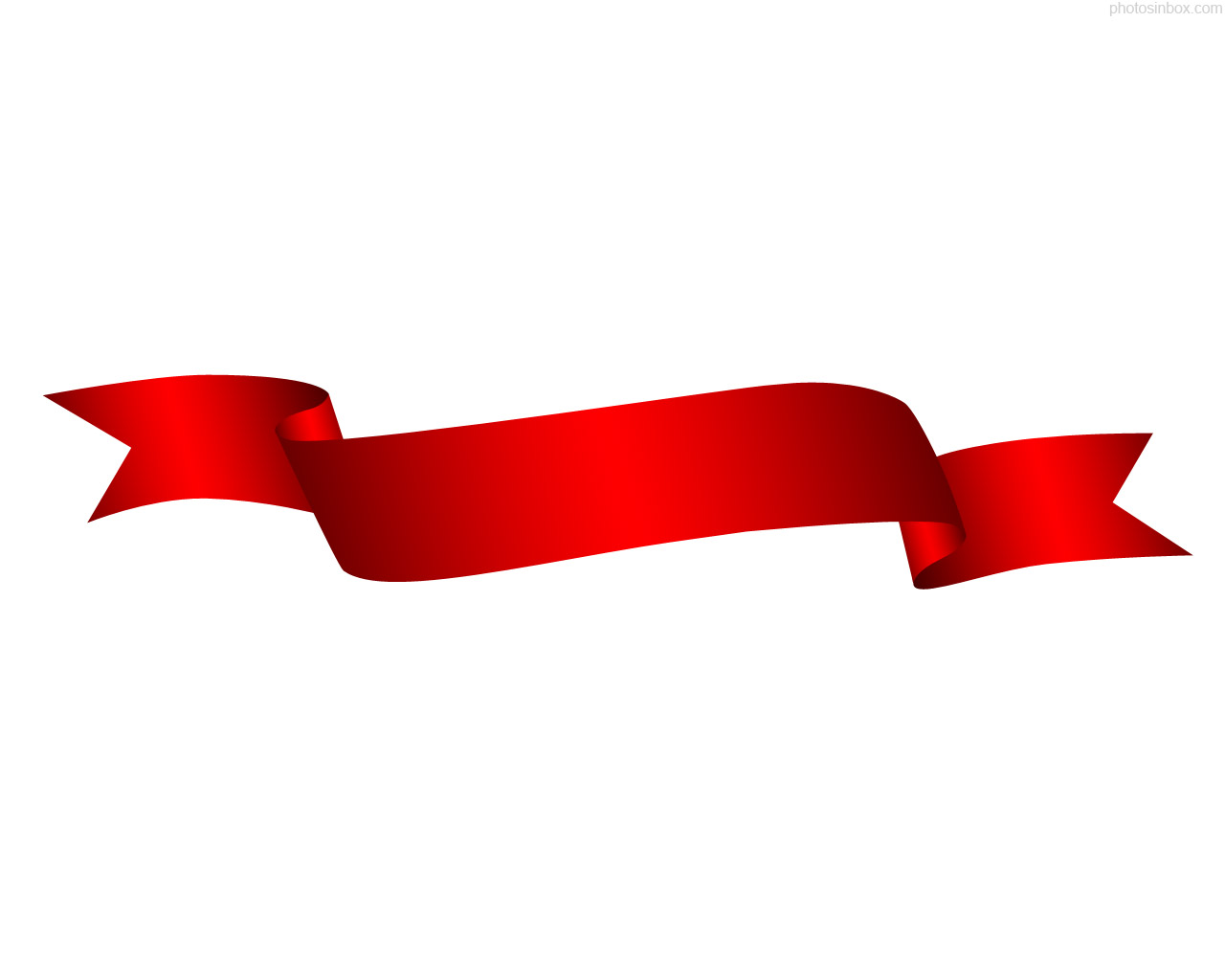 Red ribbon clipart clip art.