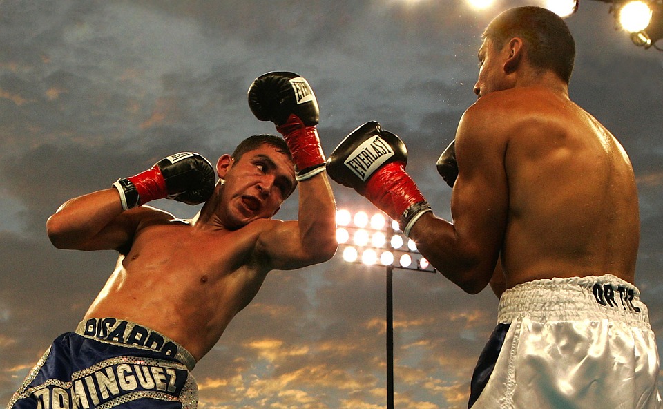 Free photo Box Ricardo Dominguez Uppercut Boxing Match.