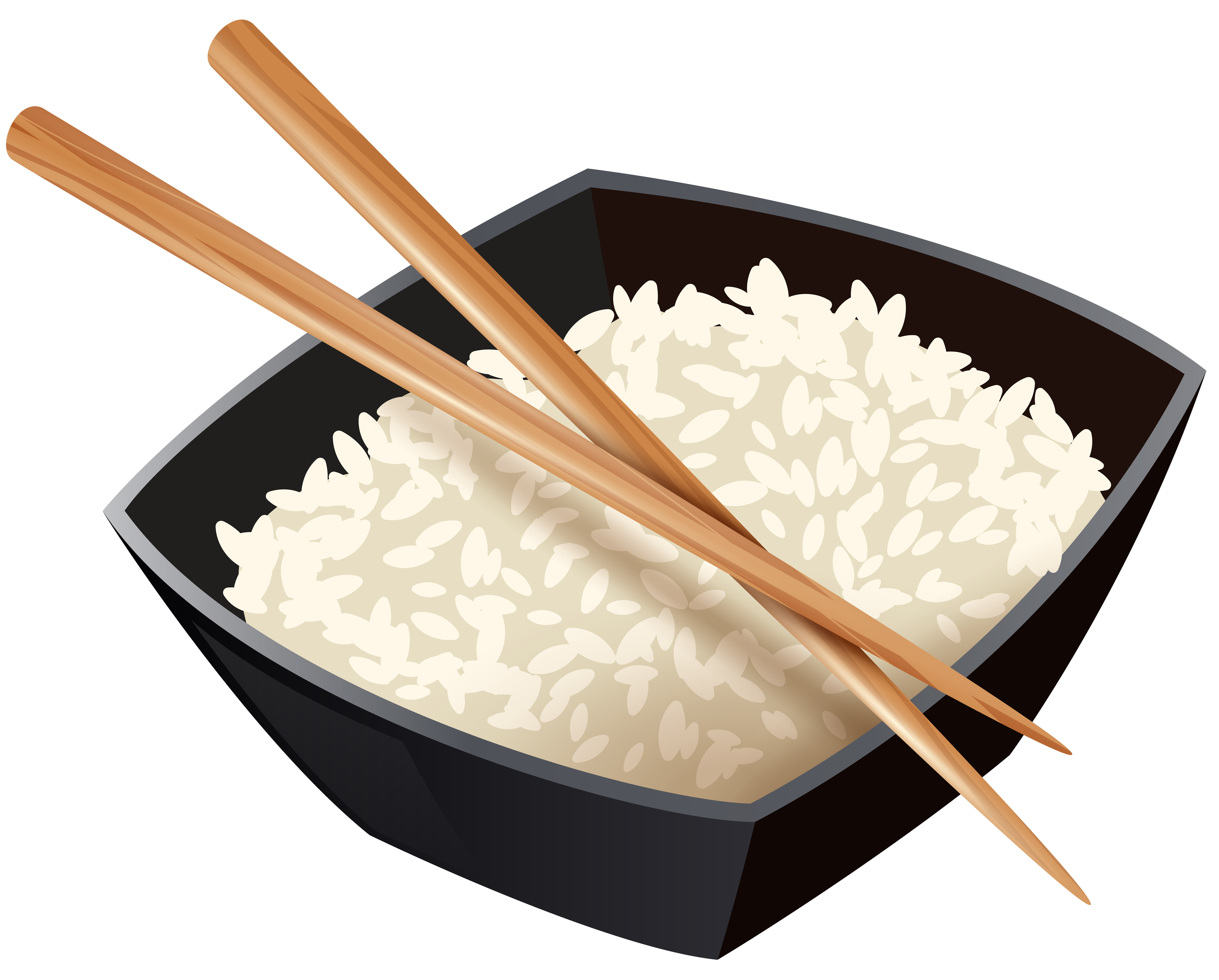 Chinese Rice and Chopsticks.
