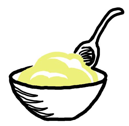 Pudding Clipart.
