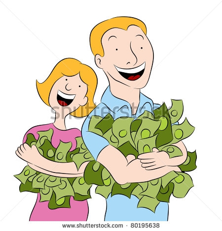 wealthy family clipart cute