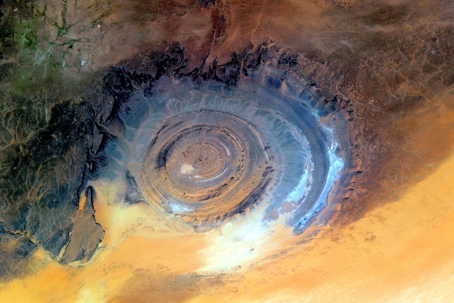 The Eye Of Sahara.