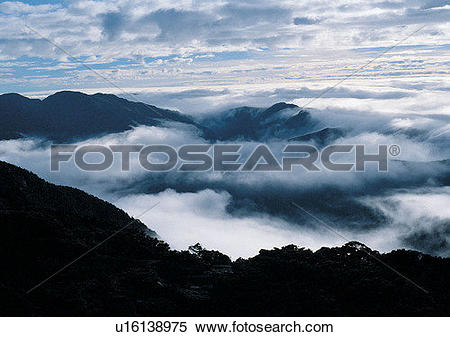 Stock Image of scenery, daytime, light, sky, cloud, mountain.