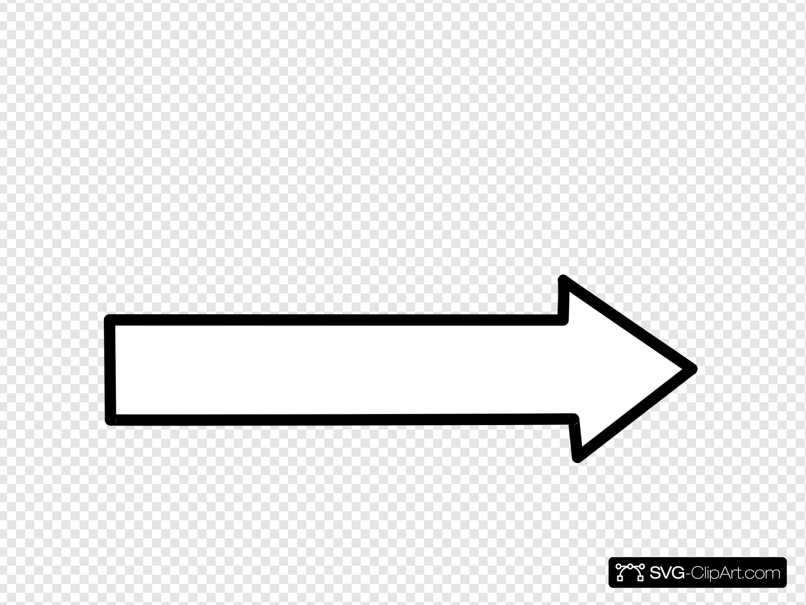 Right Arrow Clip art, Icon and SVG.