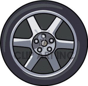 Clipart Tires And Wheels.