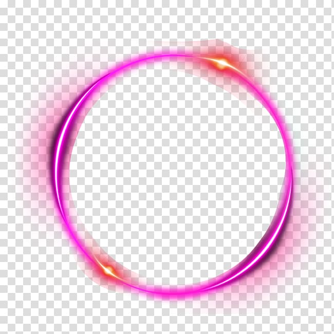 Pink and orange ring illustration, Light Halo, PINK ring.