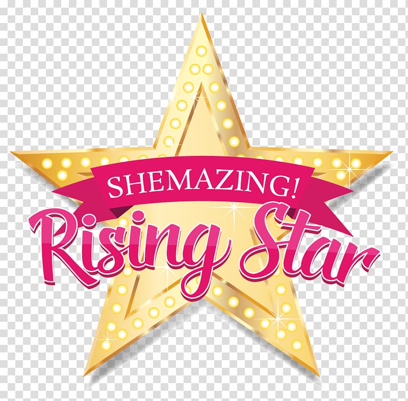 Rising Star Logo Television show, health spa transparent.