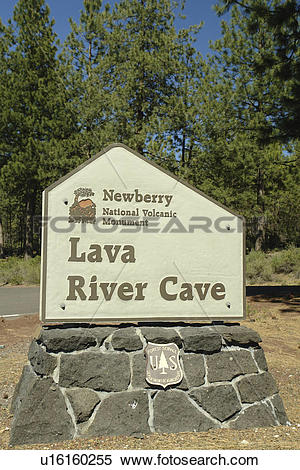 Stock Image of Bend, OR, Oregon, Newberry National Volcanic.