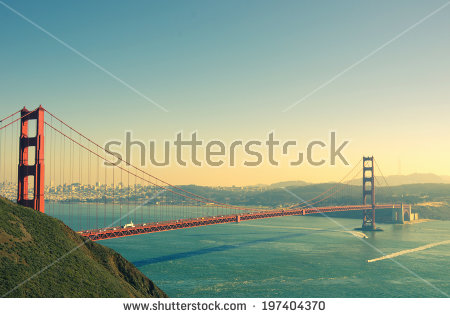 San Francisco Skyline Stock Images, Royalty.
