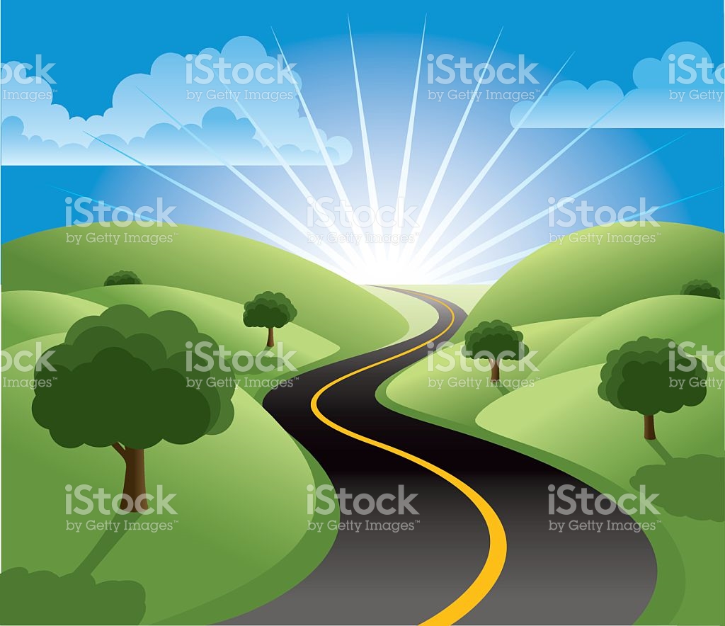 Winding Road Clip Art.