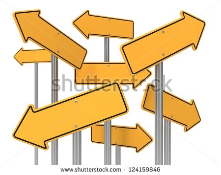 Road Sign Arrow Stock Images, Royalty.