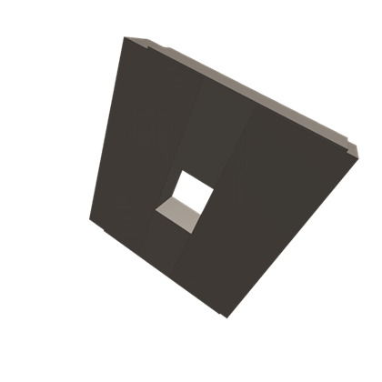 why the gray roblox logo