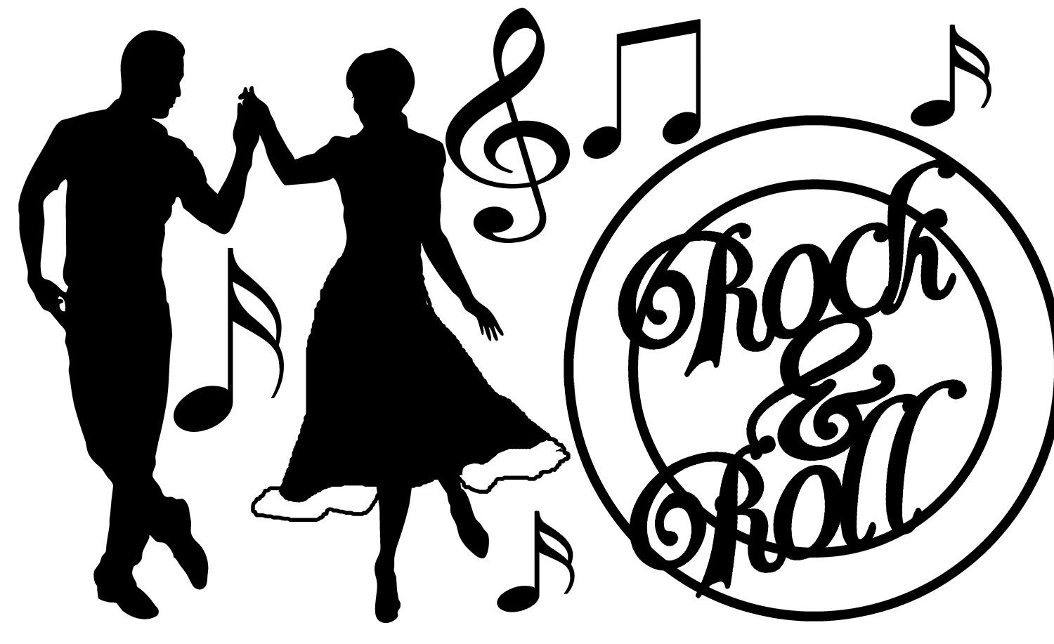 PICTURES OF ROCK N ROLL DANCERS FOR LOGO.