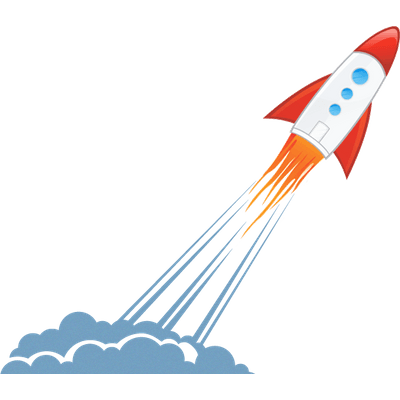 Rocket Clipart transparent PNG.