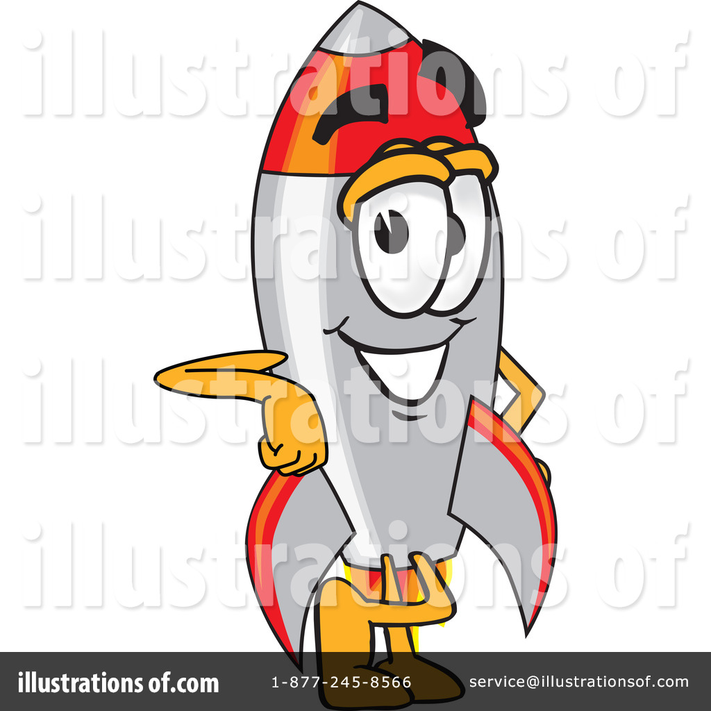 Rocket Mascot Clipart #224691.