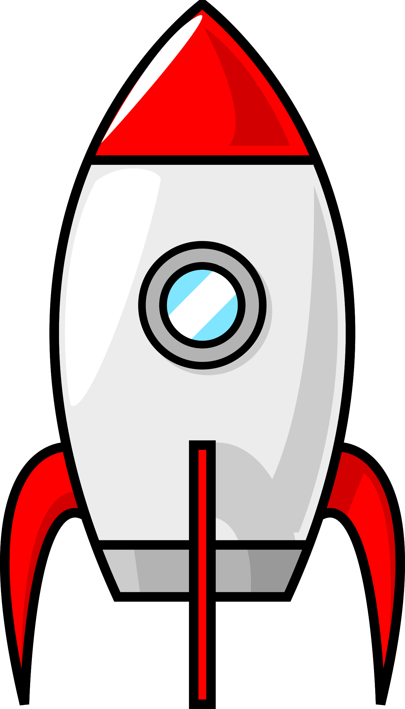 Rocket Outline Clip Art Clipground