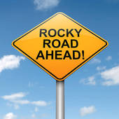 Rocky road clipart.