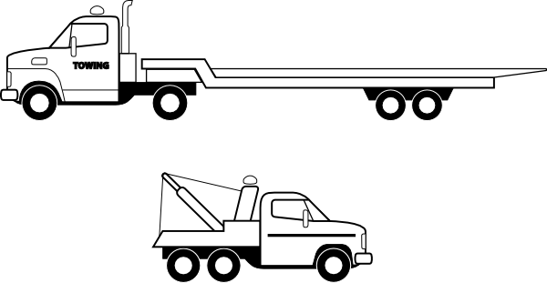 Flatbed Truck Clip Art at Clker.com.