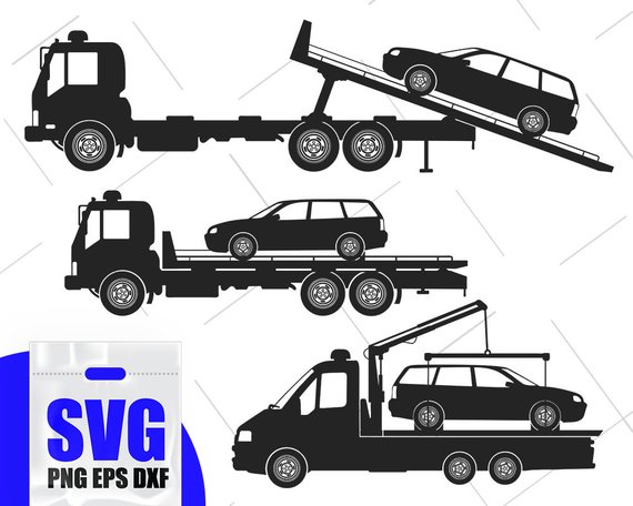 tow truck svg, Tow Truck SVG Bundle, Tow Truck Clipart, Tow.