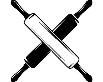 Rolling Pin Clipart.