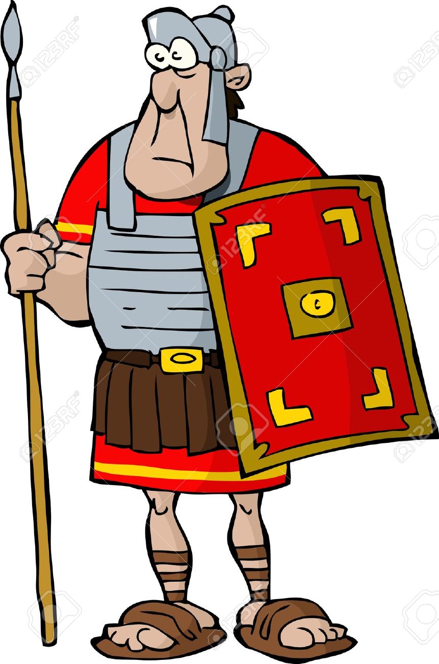 Picture Of A Roman Soldier.