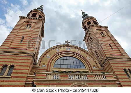 Stock Photo of Holy Trinity Romanian Orthodox Cathedral (Sibiu.