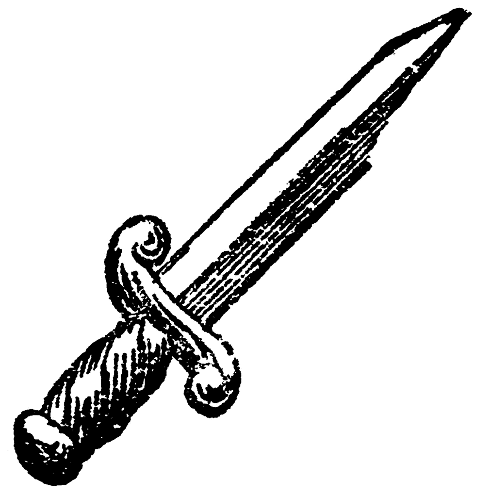 Dagger Clip Art.