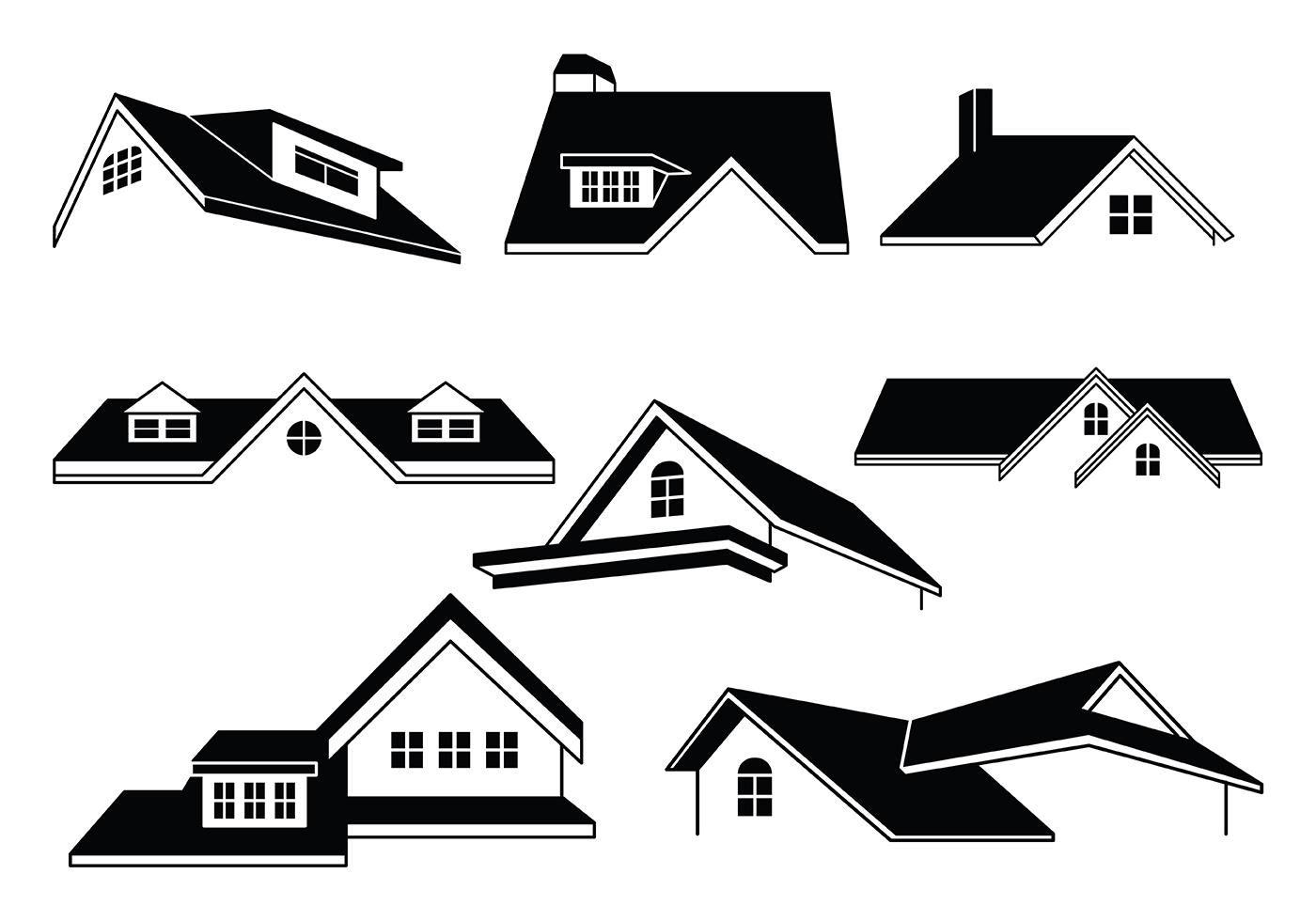 Free Rooftop Vectors in 2019.