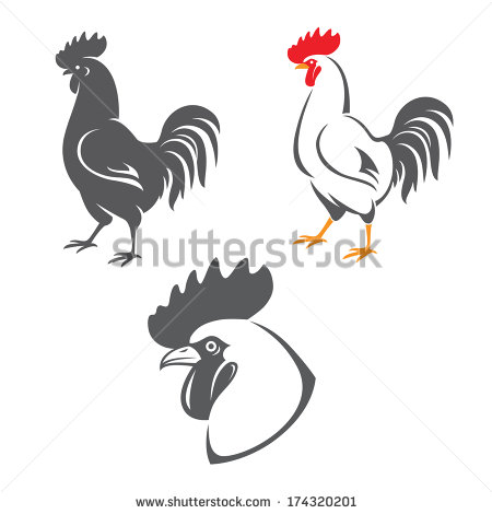 Rooster Comb Stock Images, Royalty.