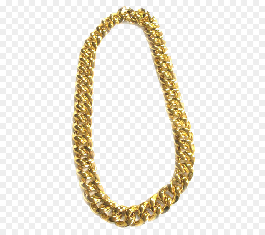 Gold Necklace clipart.