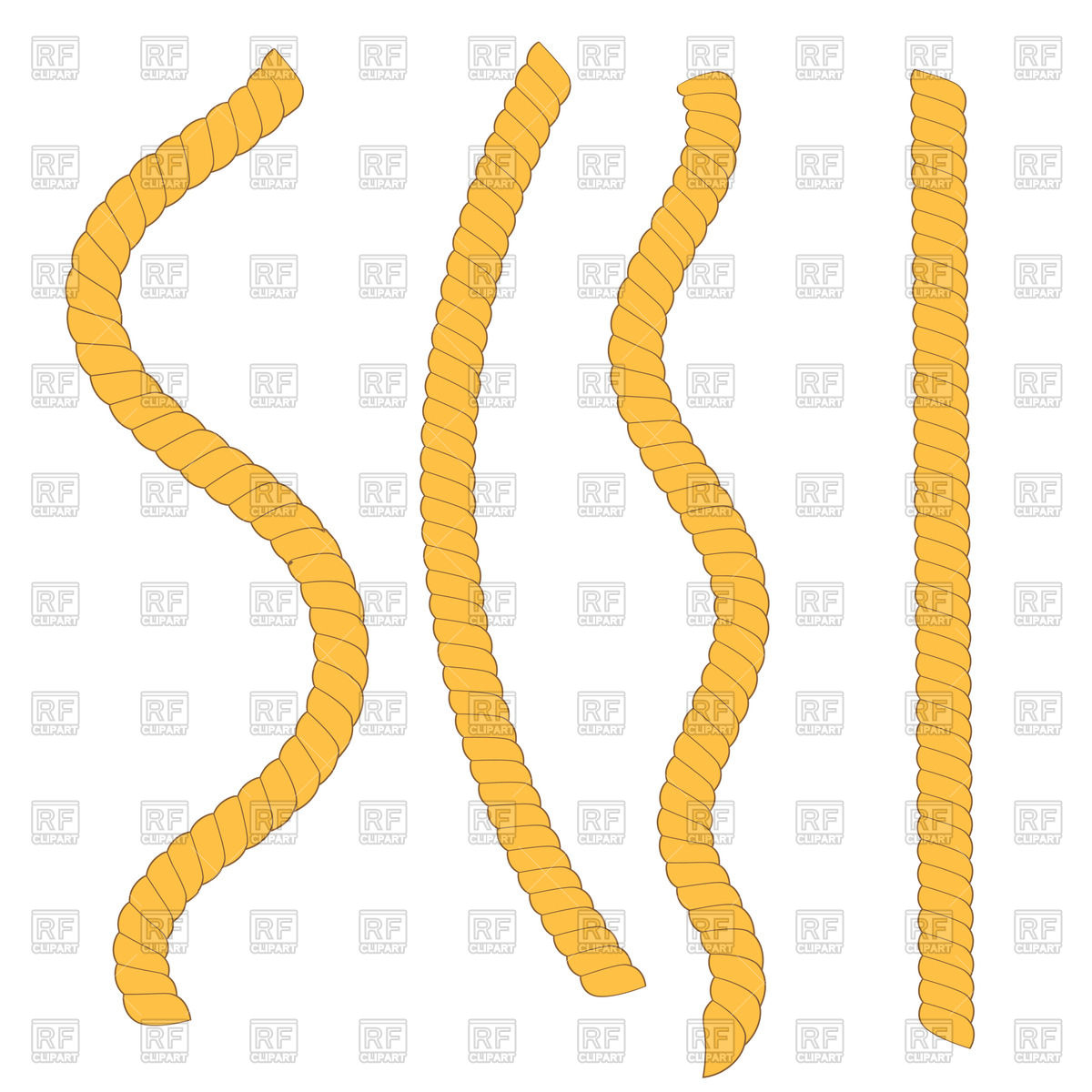 Set of ropes Vector Image #70839.