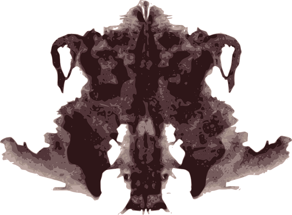 Free vector graphic: Inkblot, Rorschach.