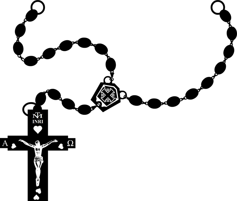 Rosary Beads Outline Clipart 20 Free Cliparts Download Images On 