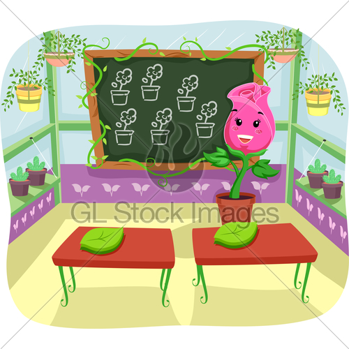 Bz Rose Teacher Greenhouse Classroom · GL Stock Images.