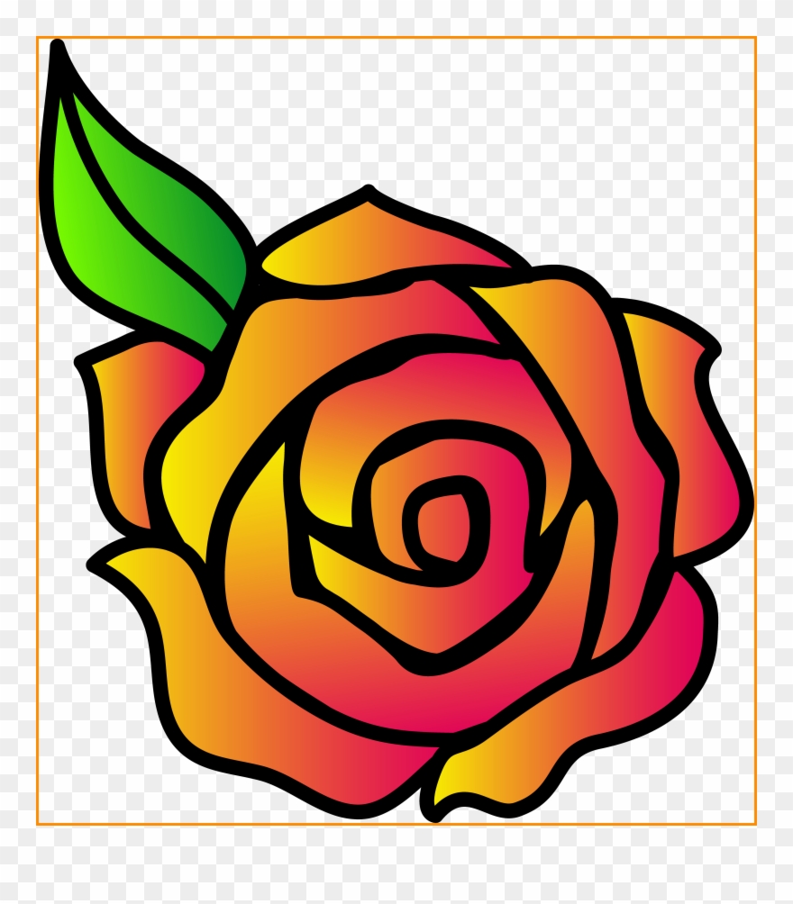 Stunning Rose Flower Clip Art Beauty And The Beast.