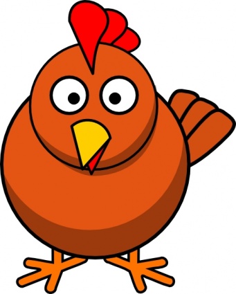 Chicken Cartoon clip art.