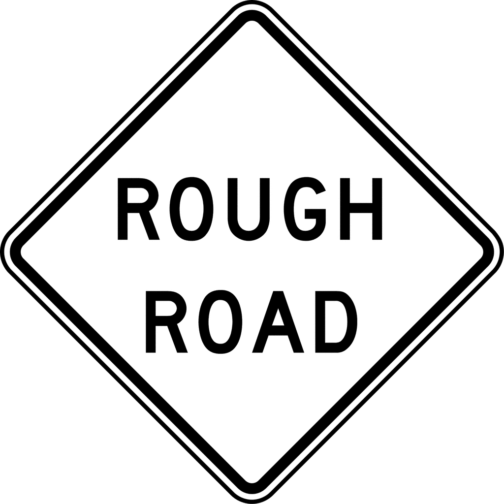 Rough road clipart.