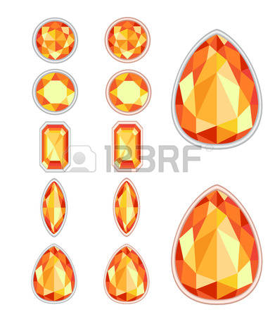 453 Round Cut Gemstones Stock Vector Illustration And Royalty Free.