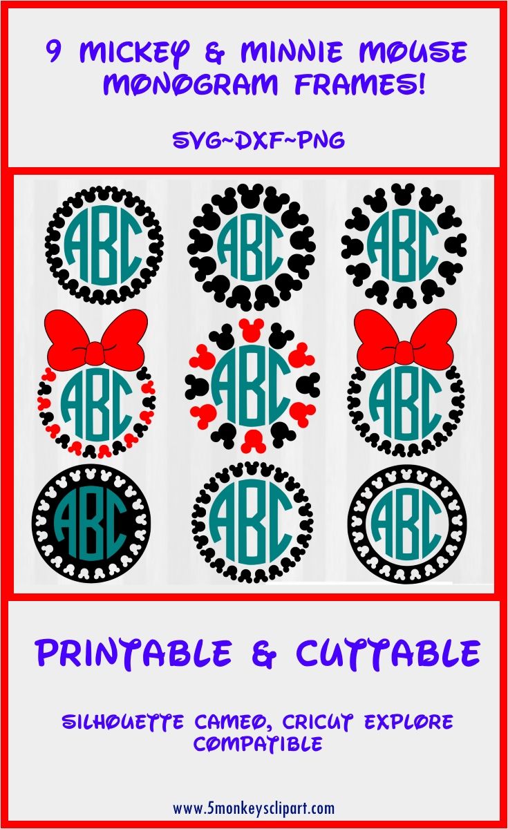 Download ROUND VINTAGE SILHOUETTE CAMEO FRAME CLIPART MONOGRAM ...