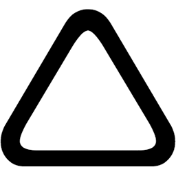 Rounded Triangle Clipart.