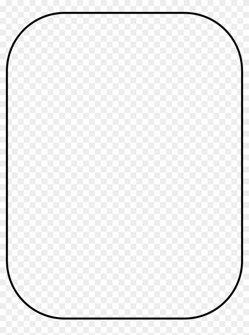 Rounded Rectangle Frame SVG