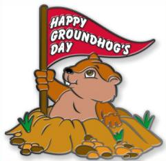 Free Groundhog Day Clipart.