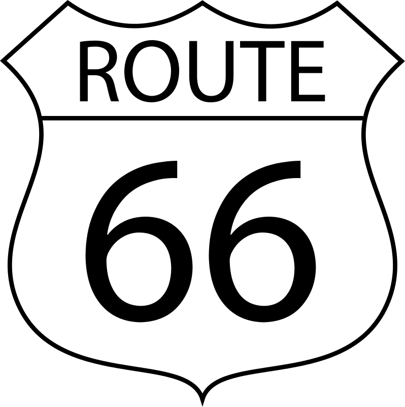 Free Clipart: Route 66.