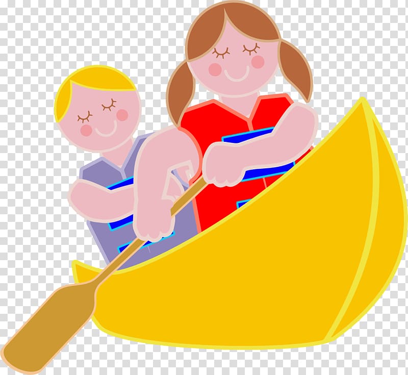 Canoe Rowing Boat , Canoe transparent background PNG clipart.